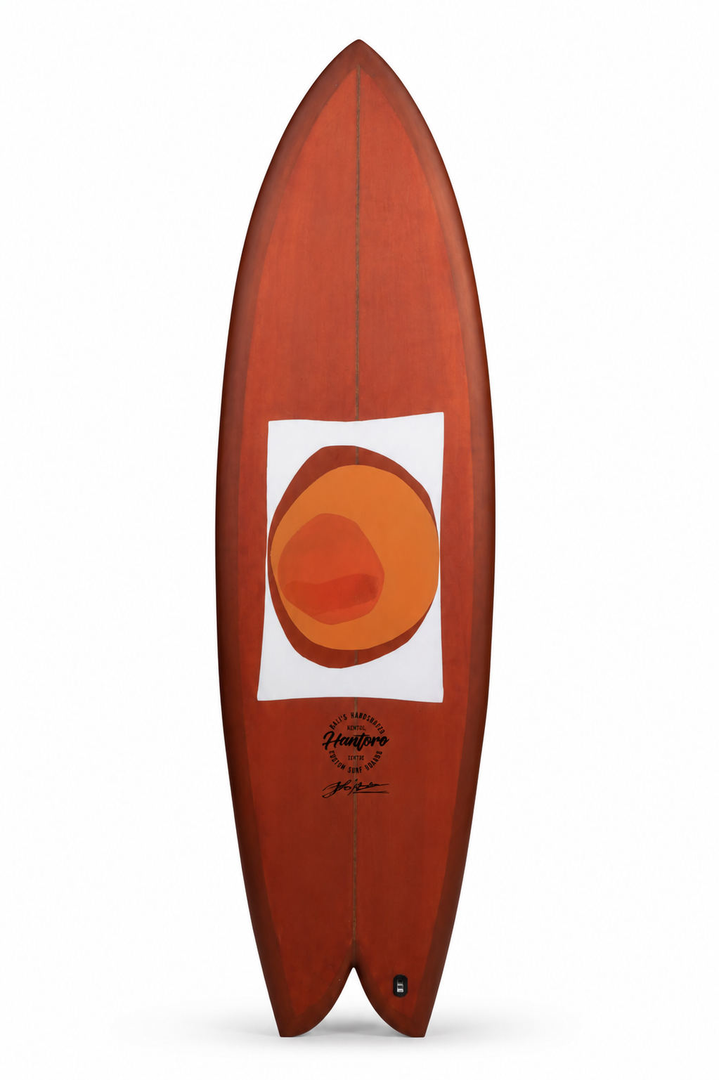 Rustic Orange Abstract